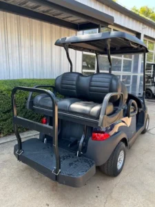 2022 Club Car 4 Passenger Tempo Electric Golf Carts for Sale (Blue) (4)