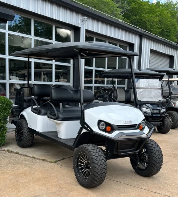 2022 E Z GO Express L6 ELiTE 6 Passenger Lifted Gas Golf Carts for Sale32 (1)