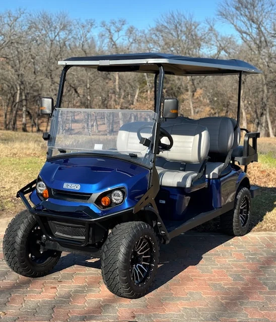 2023 E Z GO Express L6 ELiTE 6 Passenger Lifted Lithium Ion Golf Carts for Sale57 (1)