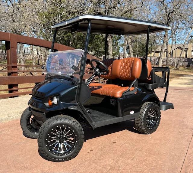 2023 E Z GO Express S4 ELiTE 4 Passenger Lifted Lithium Ion Golf Carts for Sale (1)