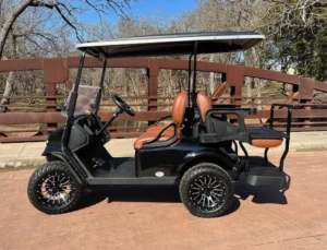 2023 E Z GO Express S4 ELiTE 4 Passenger Lifted Lithium Ion Golf Carts for Sale (4)