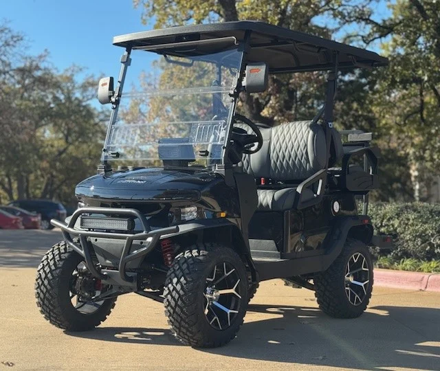 2026 Denago EV Nomad XL 4 Passenger Lifted Lithium Golf Carts for Sale (8)