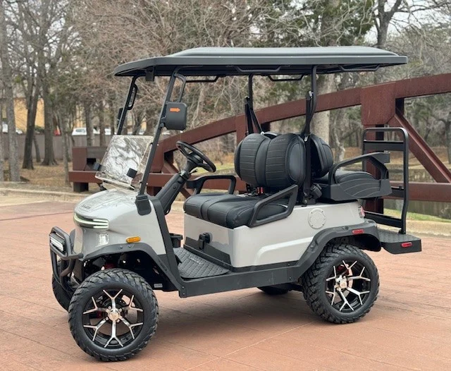 2026 Denago EV Nomad XL 4 Passenger Lifted Lithium Ion Golf Carts for Sale (1)