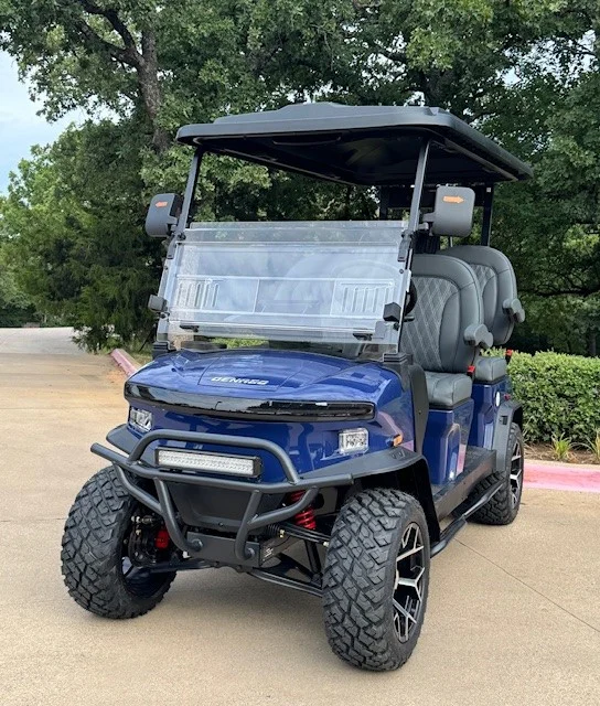 2026 Denago EV Rover XL 4 Passenger Lifted Lithium Golf Carts for Sale (1)