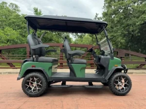 2026 Denago EV Rover XL 4 Passenger Lifted Lithium Ion Golf Carts for Sale (Green) (12)