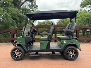 2026 Denago EV Rover XL 4 Passenger Lifted Lithium Ion Golf Carts for Sale (Green) (13)